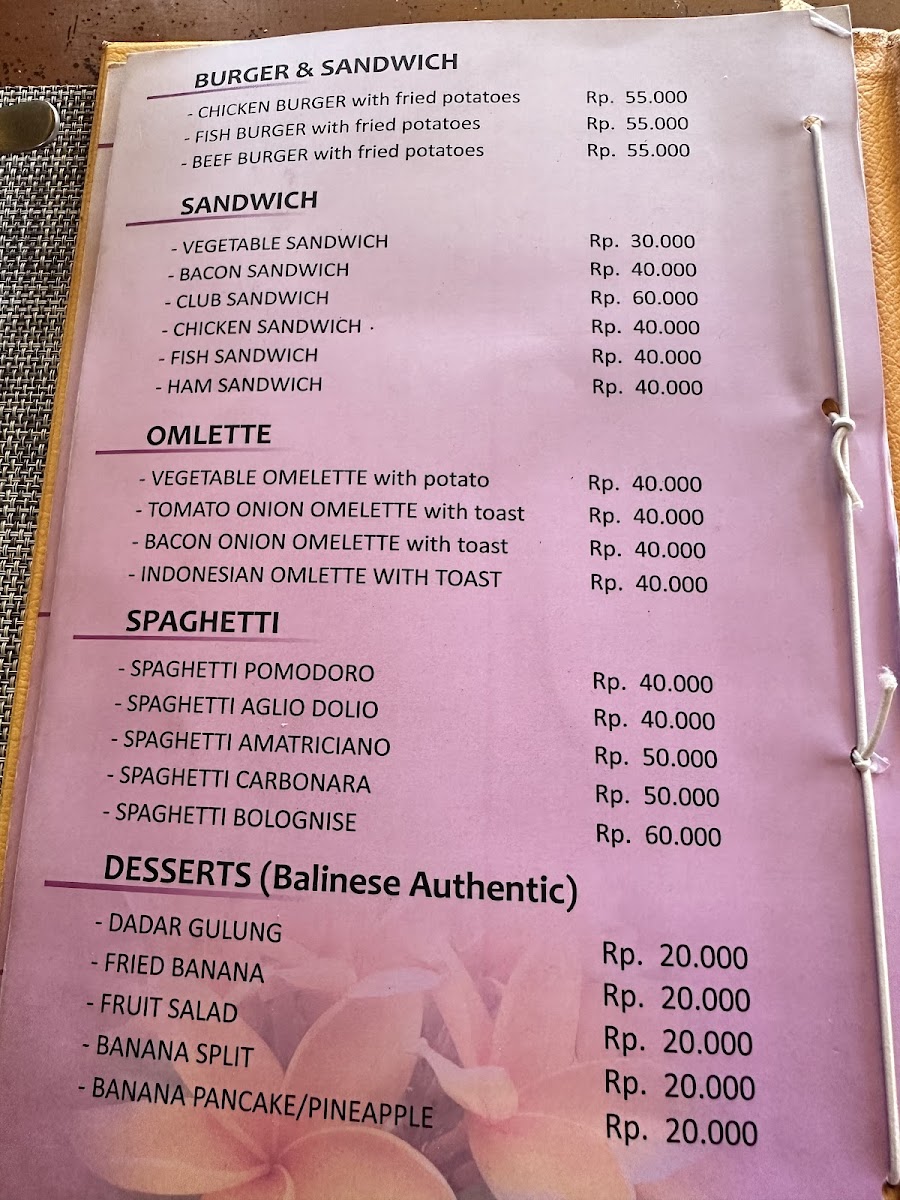 Warung Ole Menu - Image 4